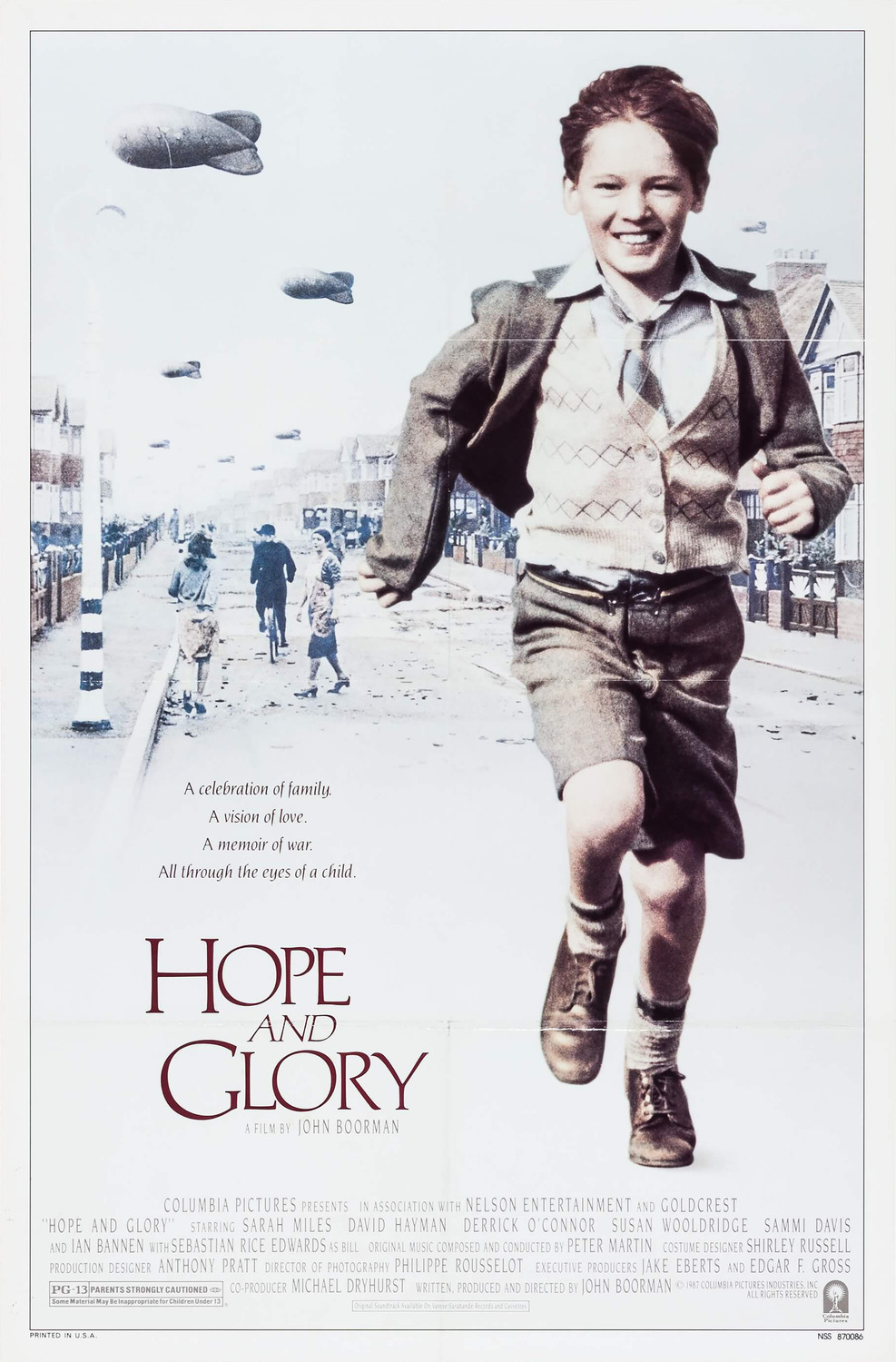 Extra Large Movie Poster Image for Hope and Glory (#1 of 2)