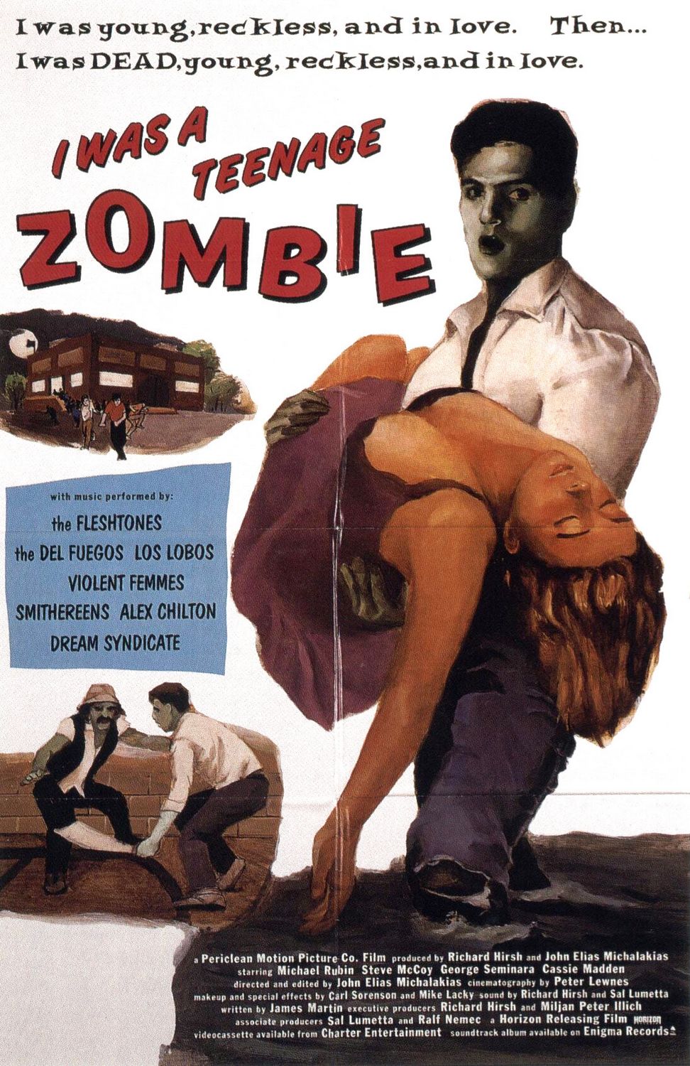Extra Large Movie Poster Image for I Was a Teenage Zombie 