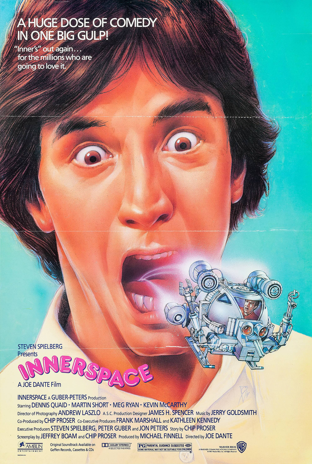Extra Large Movie Poster Image for Innerspace (#5 of 5)