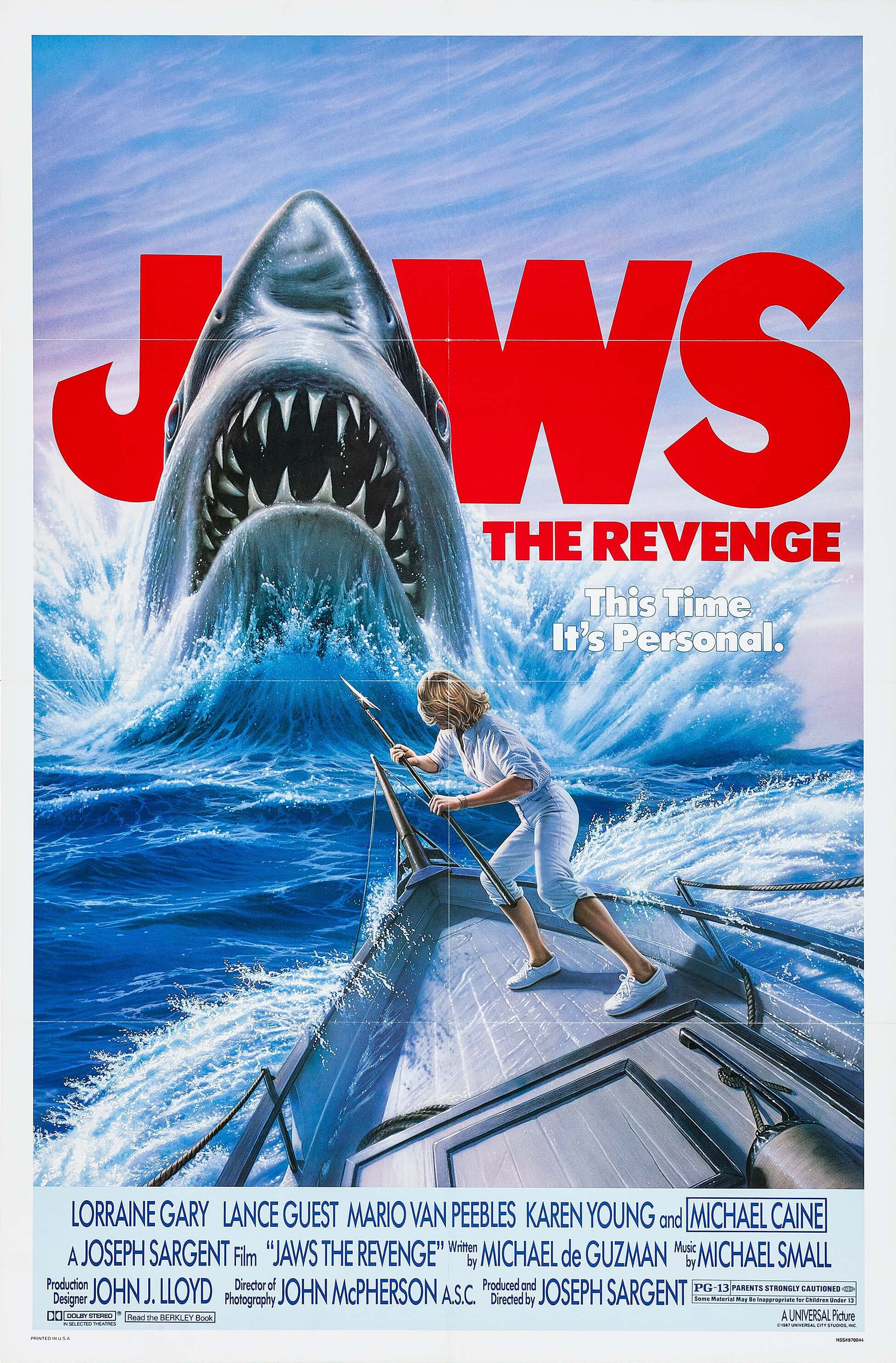 Mega Sized Movie Poster Image for Jaws: The Revenge (#2 of 2)
