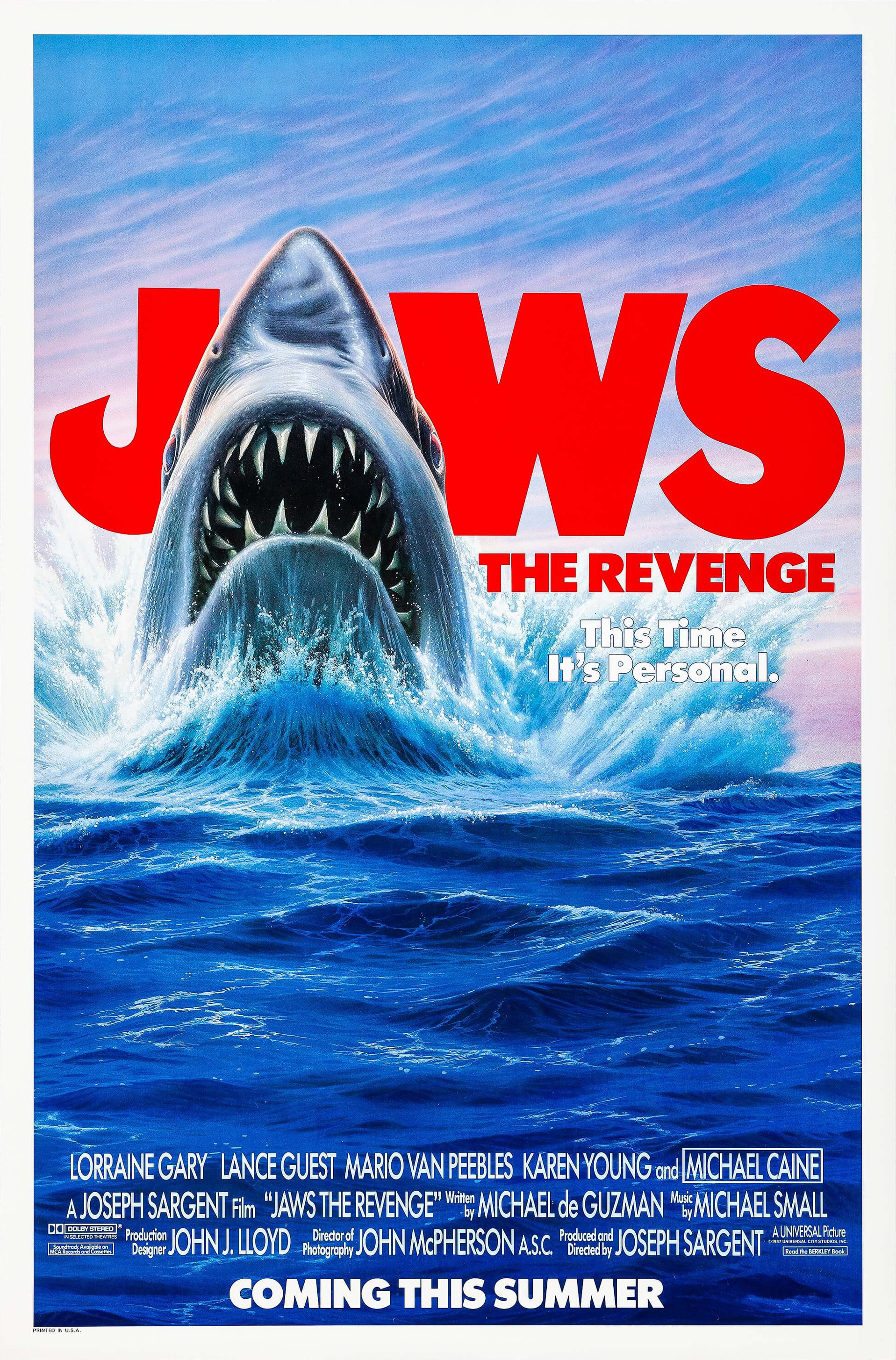 Mega Sized Movie Poster Image for Jaws: The Revenge (#1 of 2)