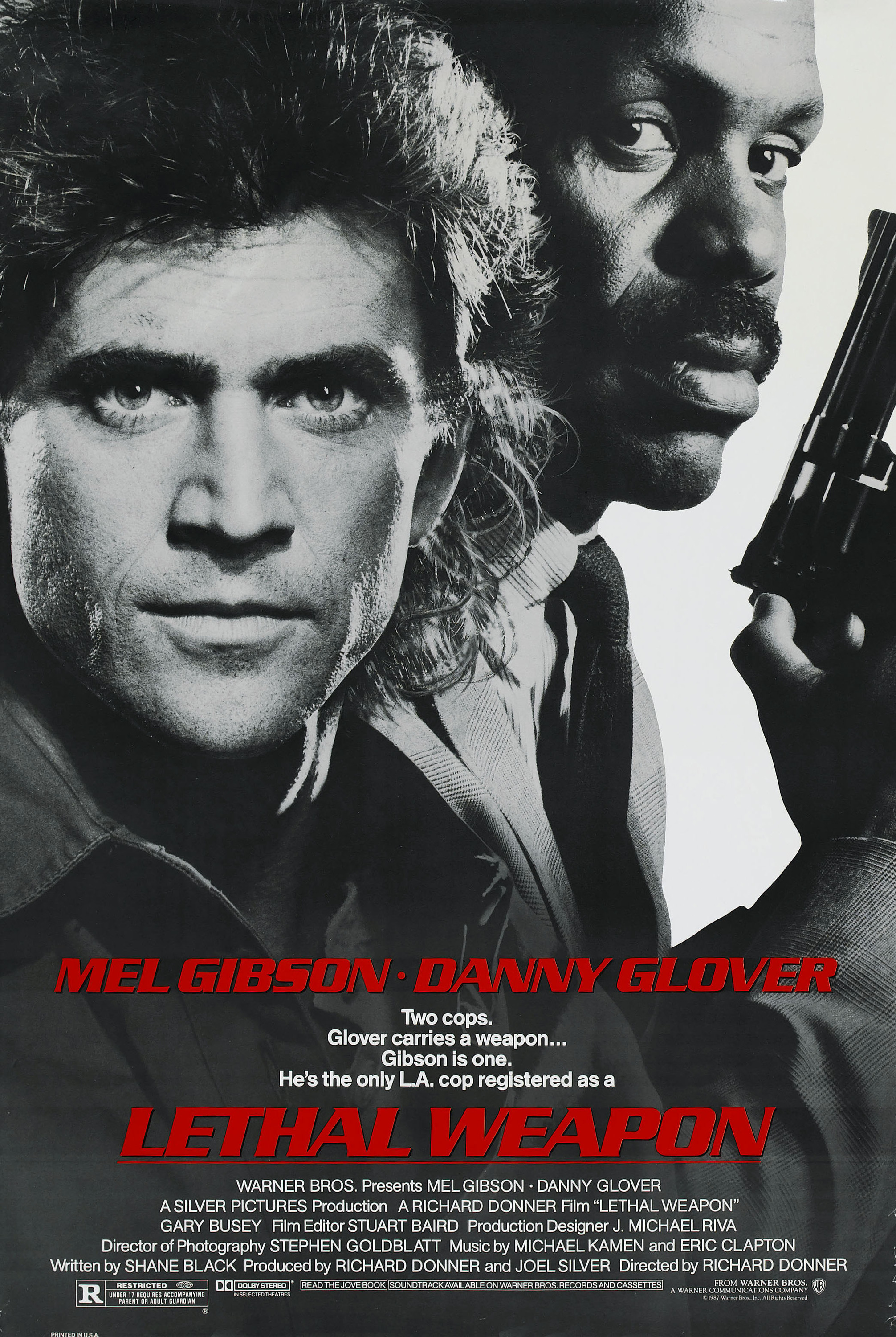 Mega Sized Movie Poster Image for Lethal Weapon 