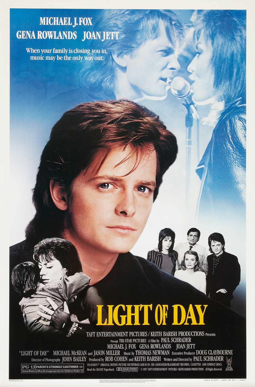 Extra Large Movie Poster Image for Light of Day 