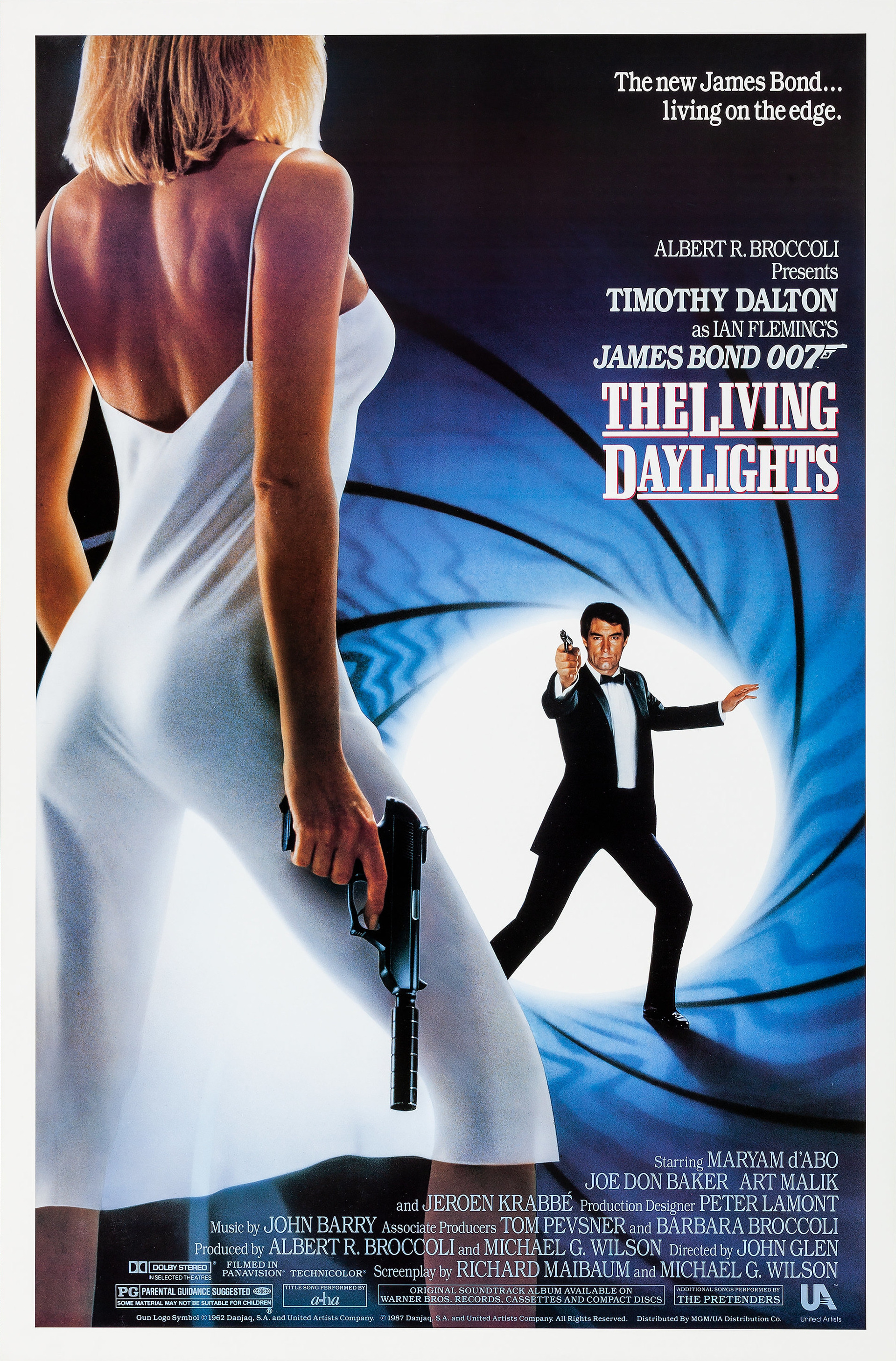 Mega Sized Movie Poster Image for The Living Daylights (#2 of 3)