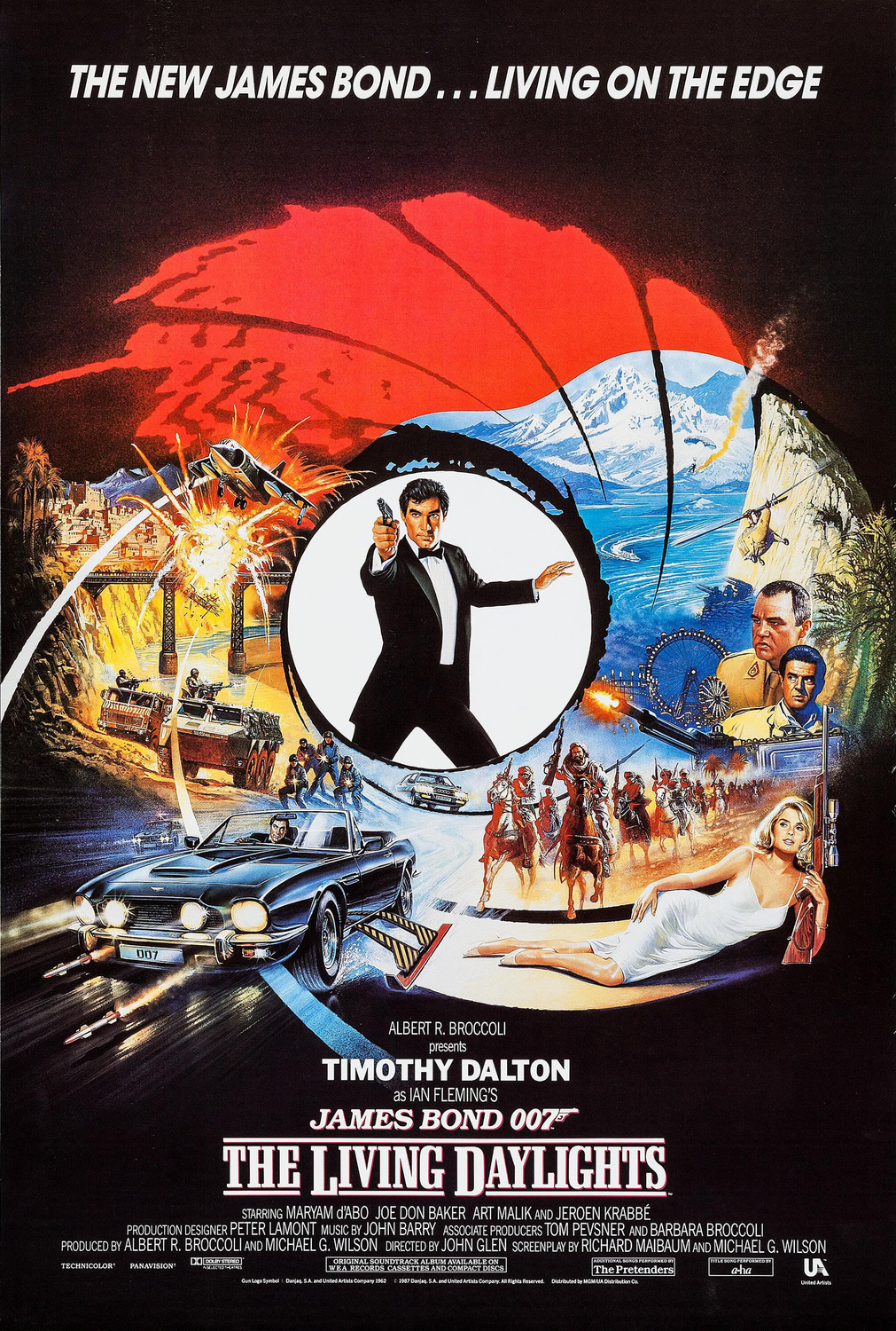 Extra Large Movie Poster Image for The Living Daylights (#3 of 3)