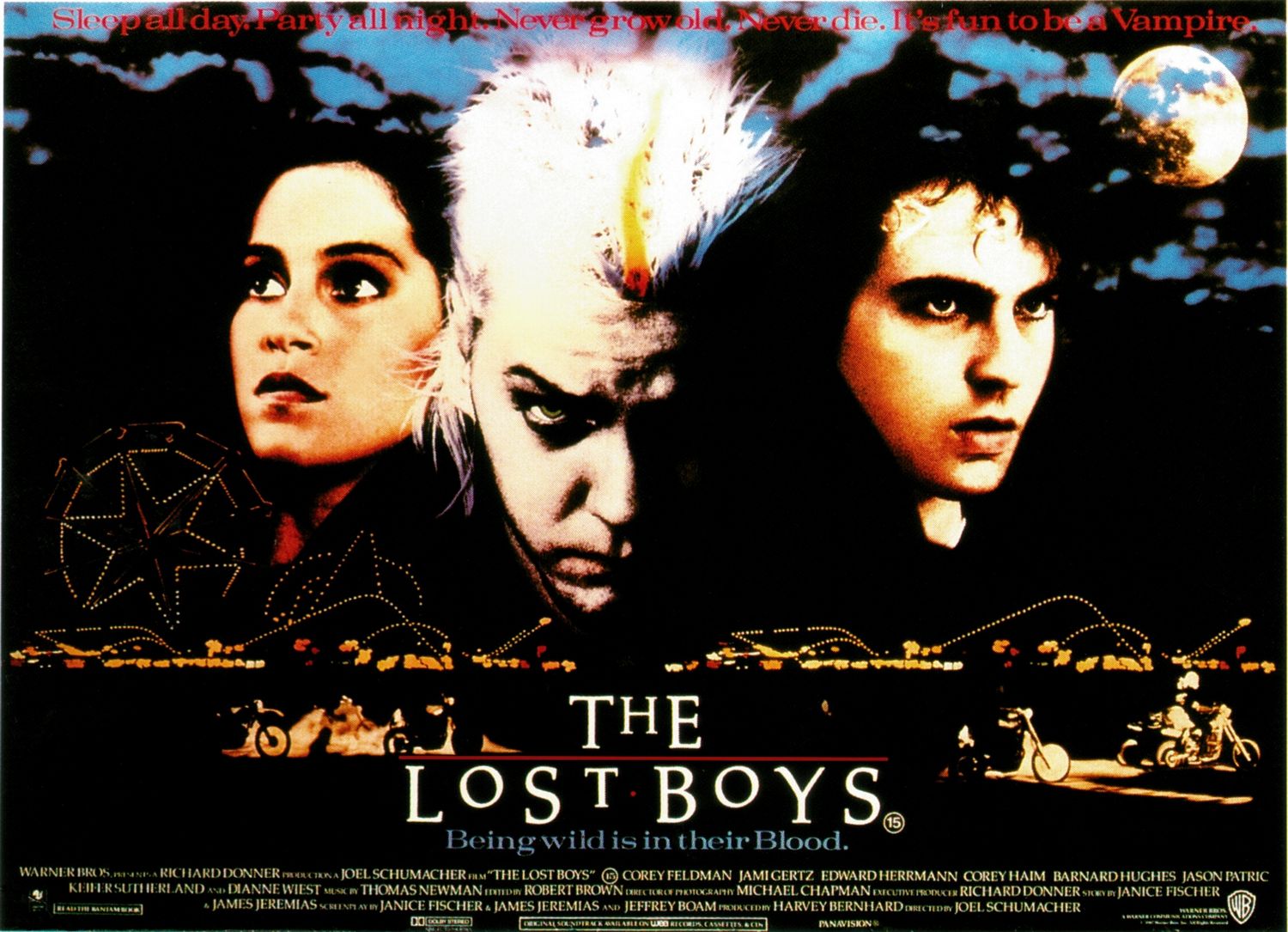 Extra Large Movie Poster Image for The Lost Boys (#2 of 4)