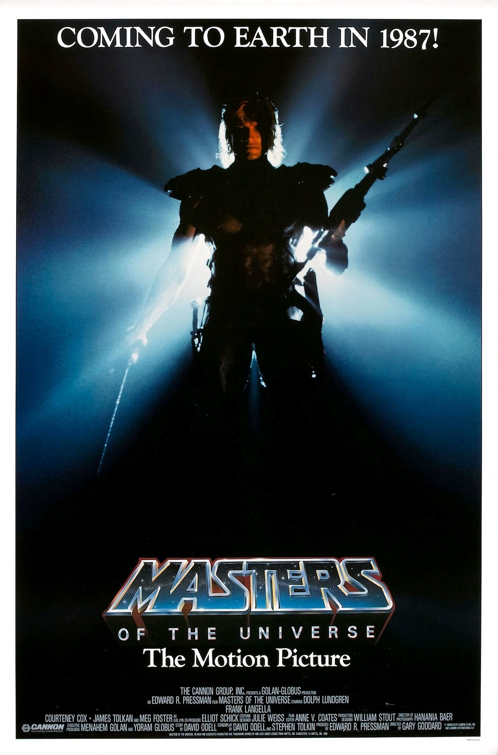 Extra Large Movie Poster Image for Masters of the Universe (#3 of 4)