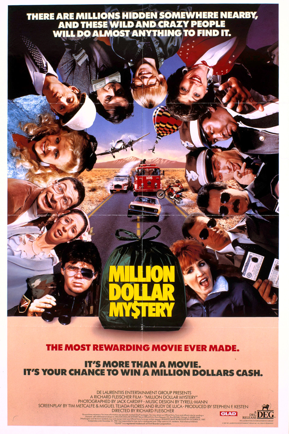 Extra Large Movie Poster Image for Million Dollar Mystery (#2 of 2)