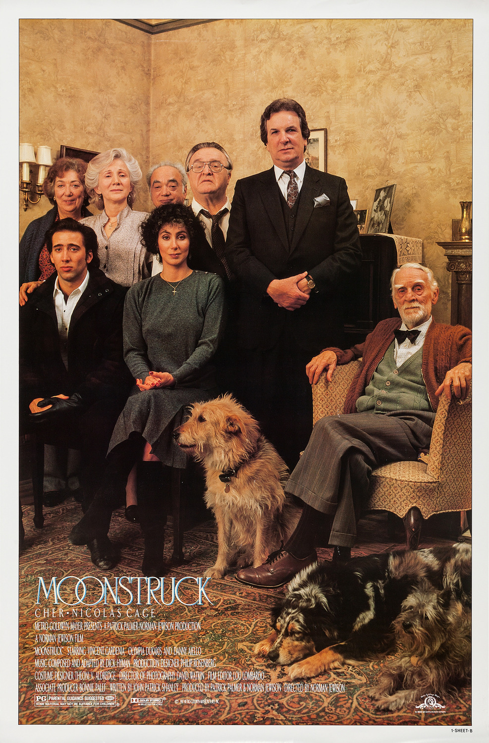 Extra Large Movie Poster Image for Moonstruck (#4 of 4)