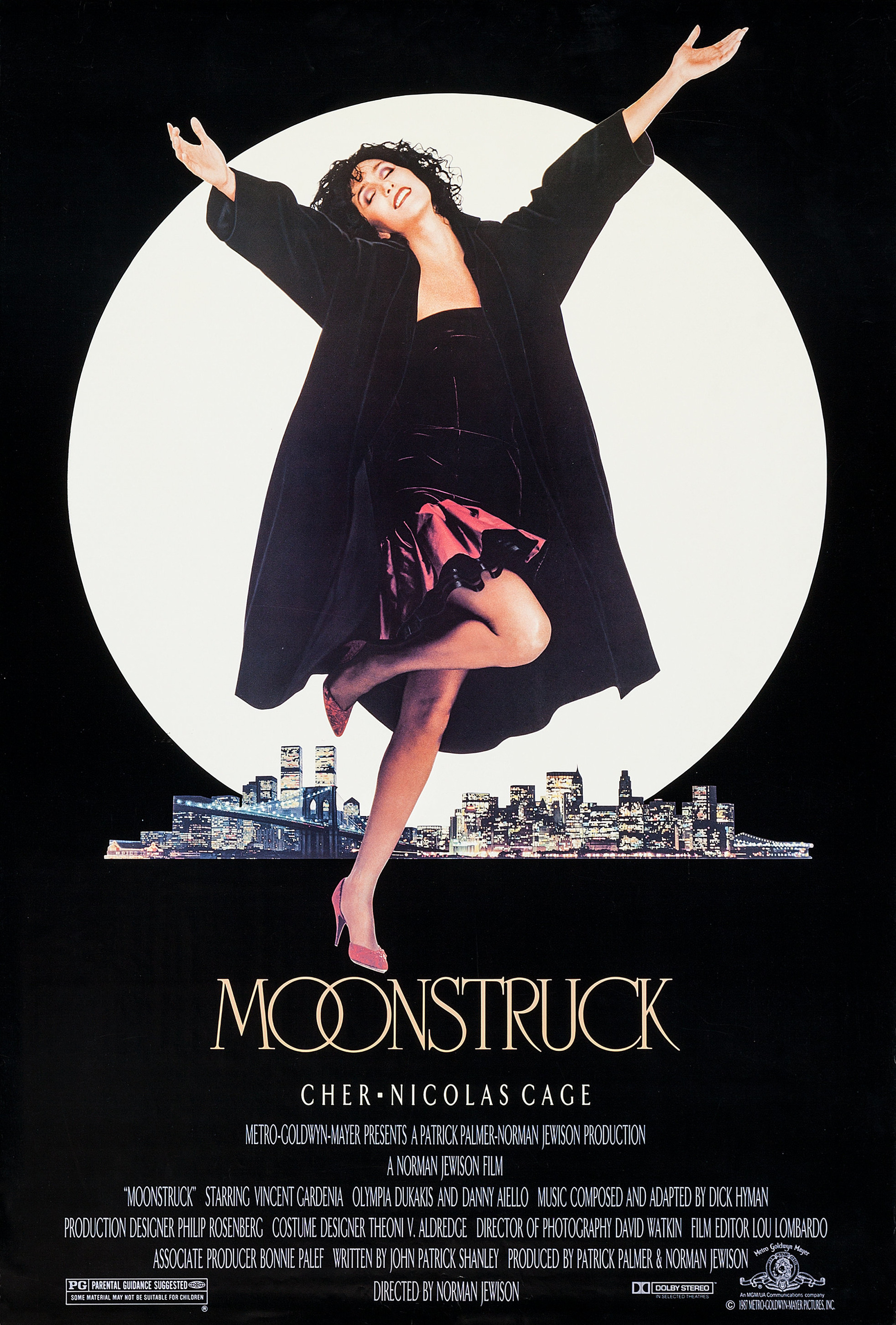 Mega Sized Movie Poster Image for Moonstruck (#1 of 4)