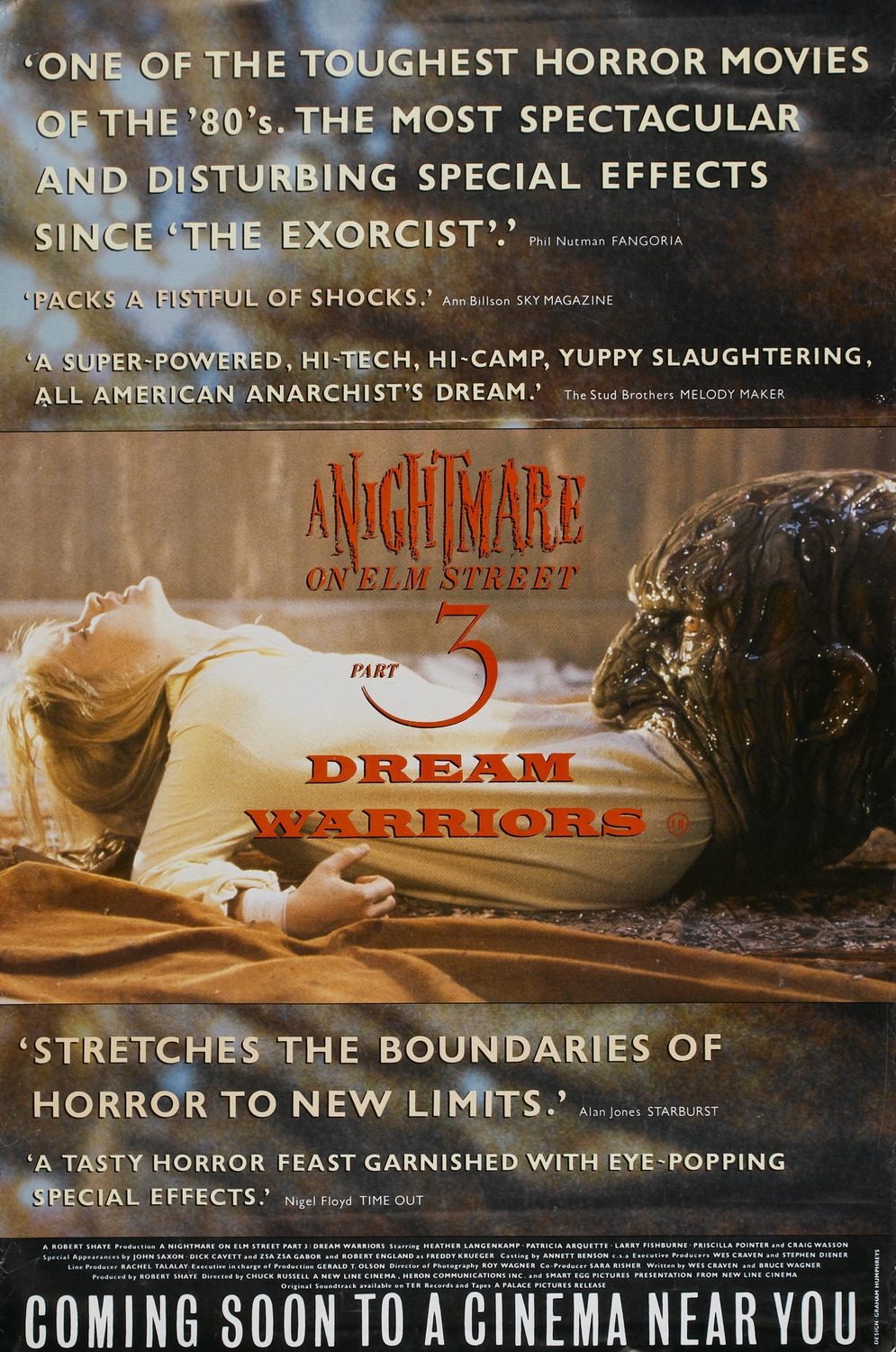 Extra Large Movie Poster Image for A Nightmare on Elm Street 3: Dream Warriors (#2 of 5)