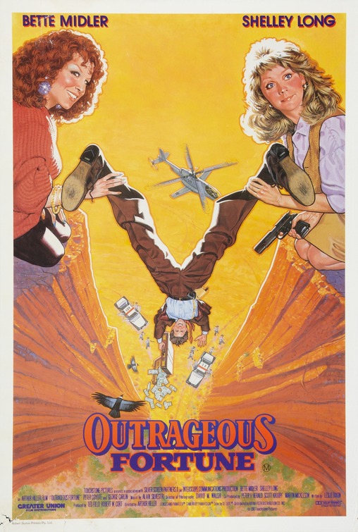 Outrageous Fortune Movie Poster