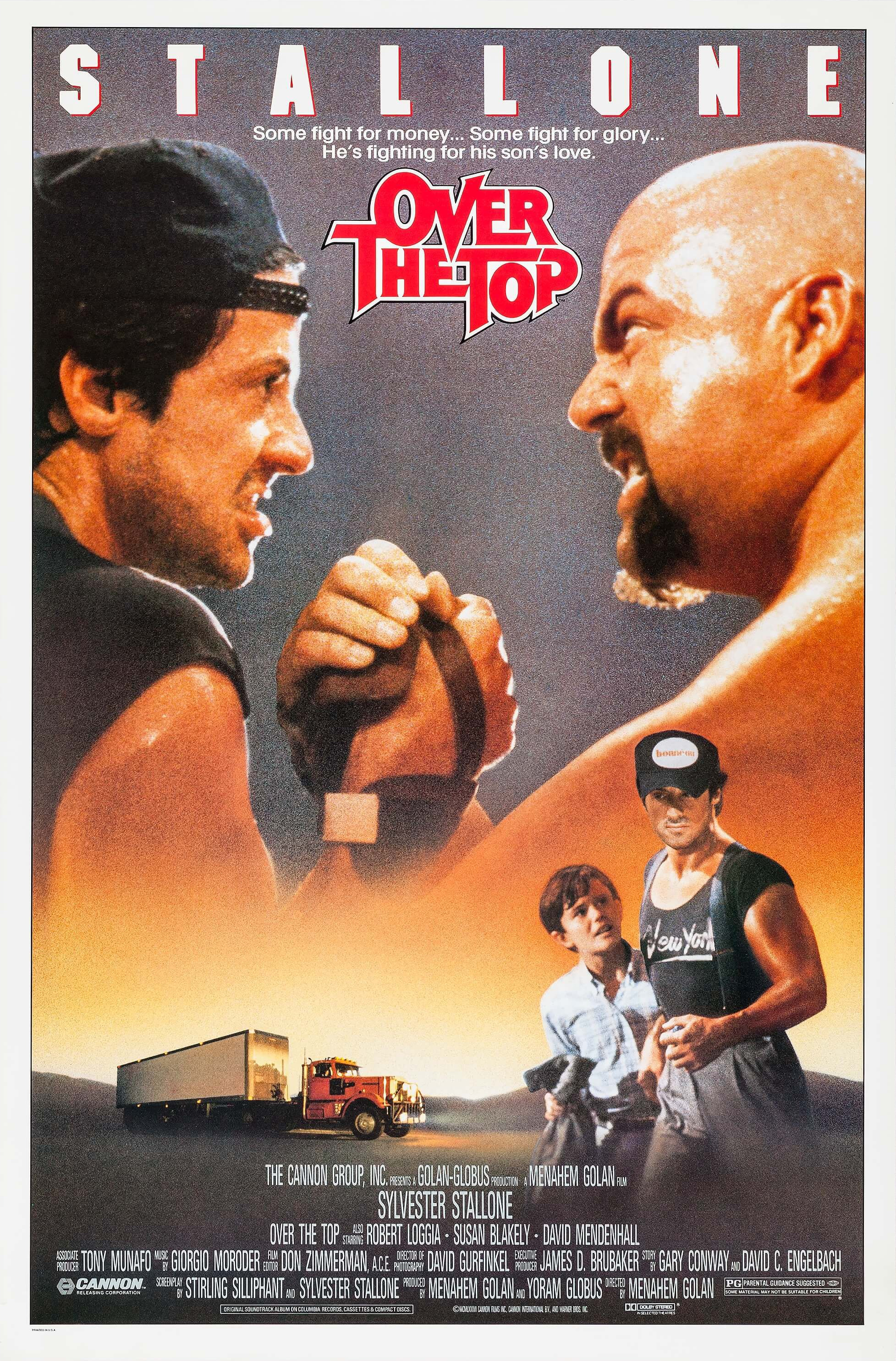 Mega Sized Movie Poster Image for Over the Top (#1 of 2)
