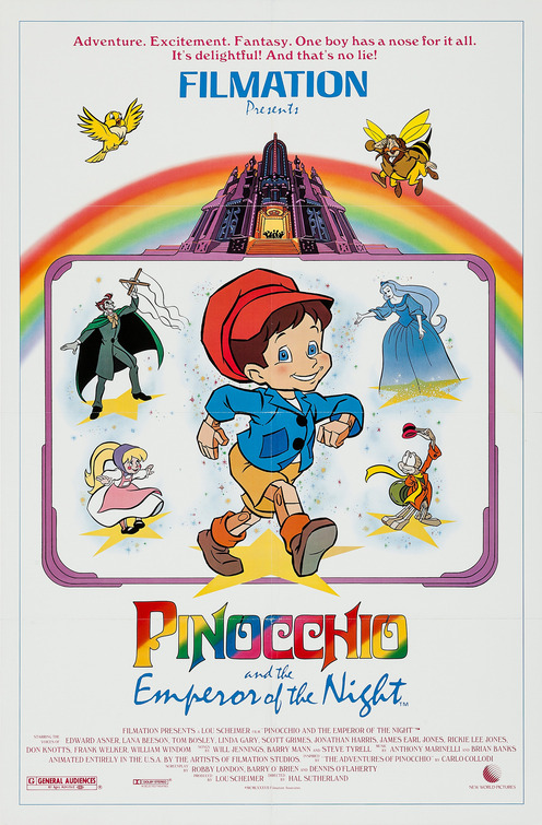 Pinocchio and the Emperor of the Night Movie Poster
