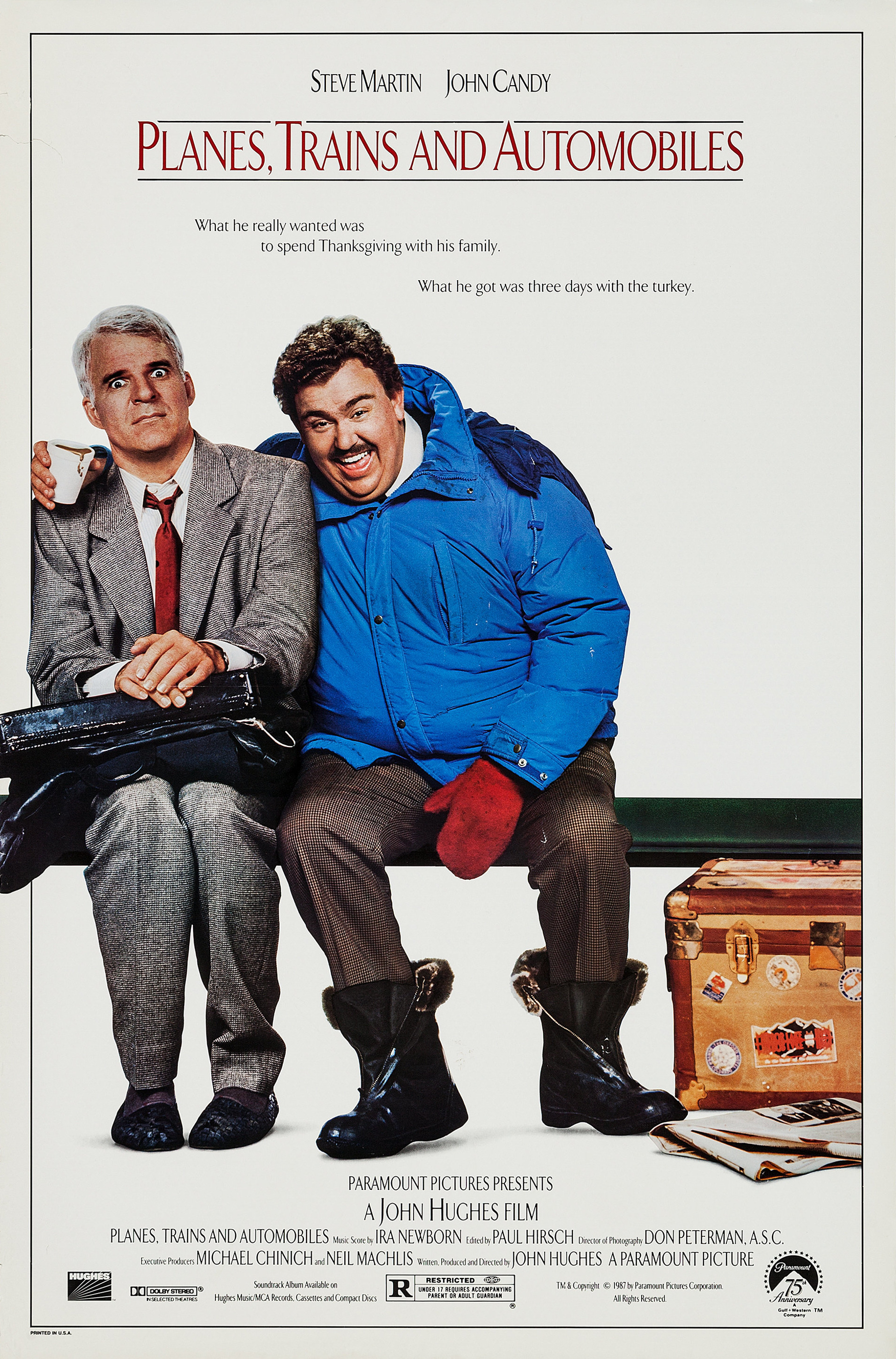Planes, Trains & Automobiles (1 of 3) Mega Sized Movie Poster Image IMP Awards