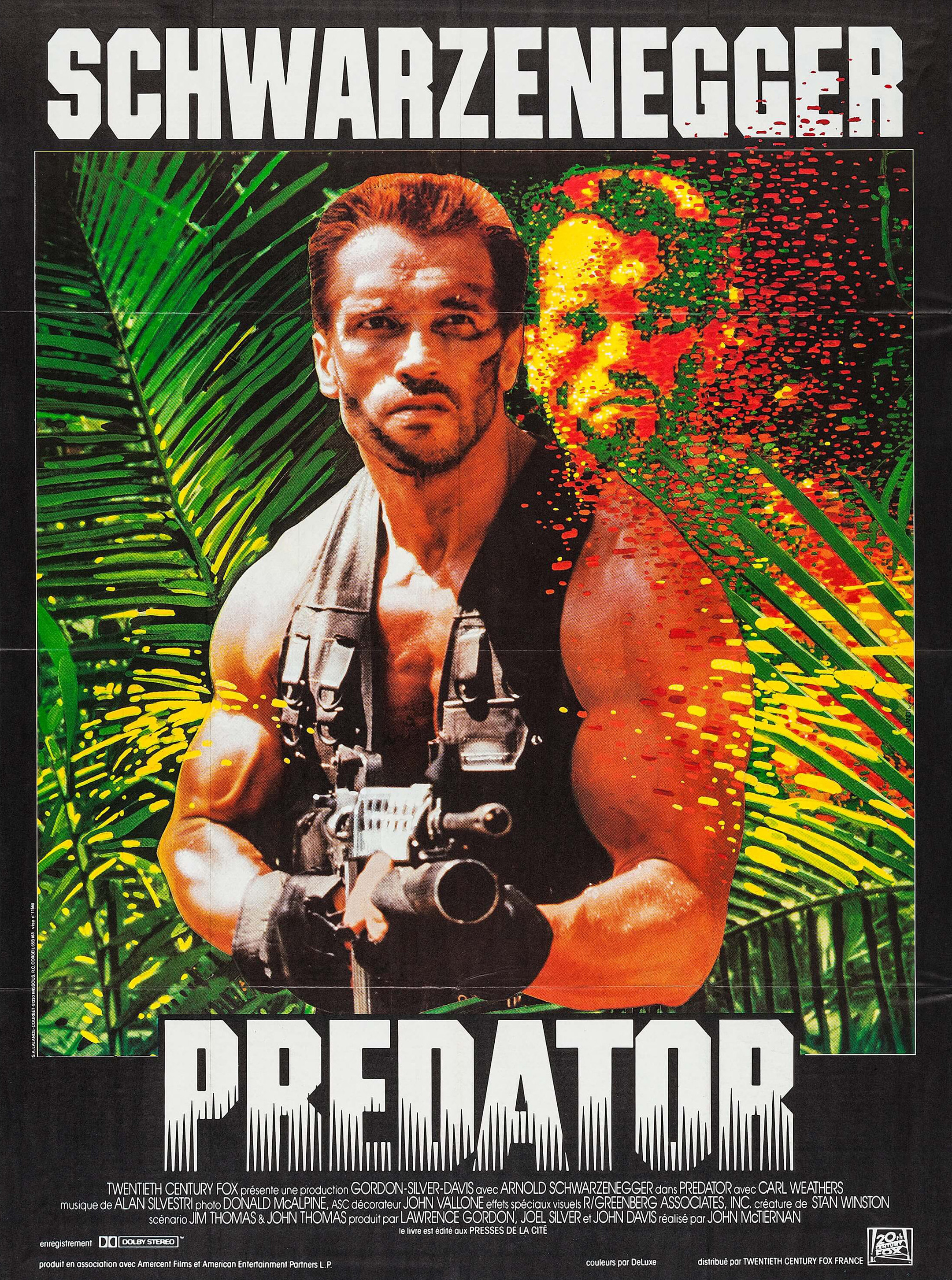 Mega Sized Movie Poster Image for Predator (#4 of 4)