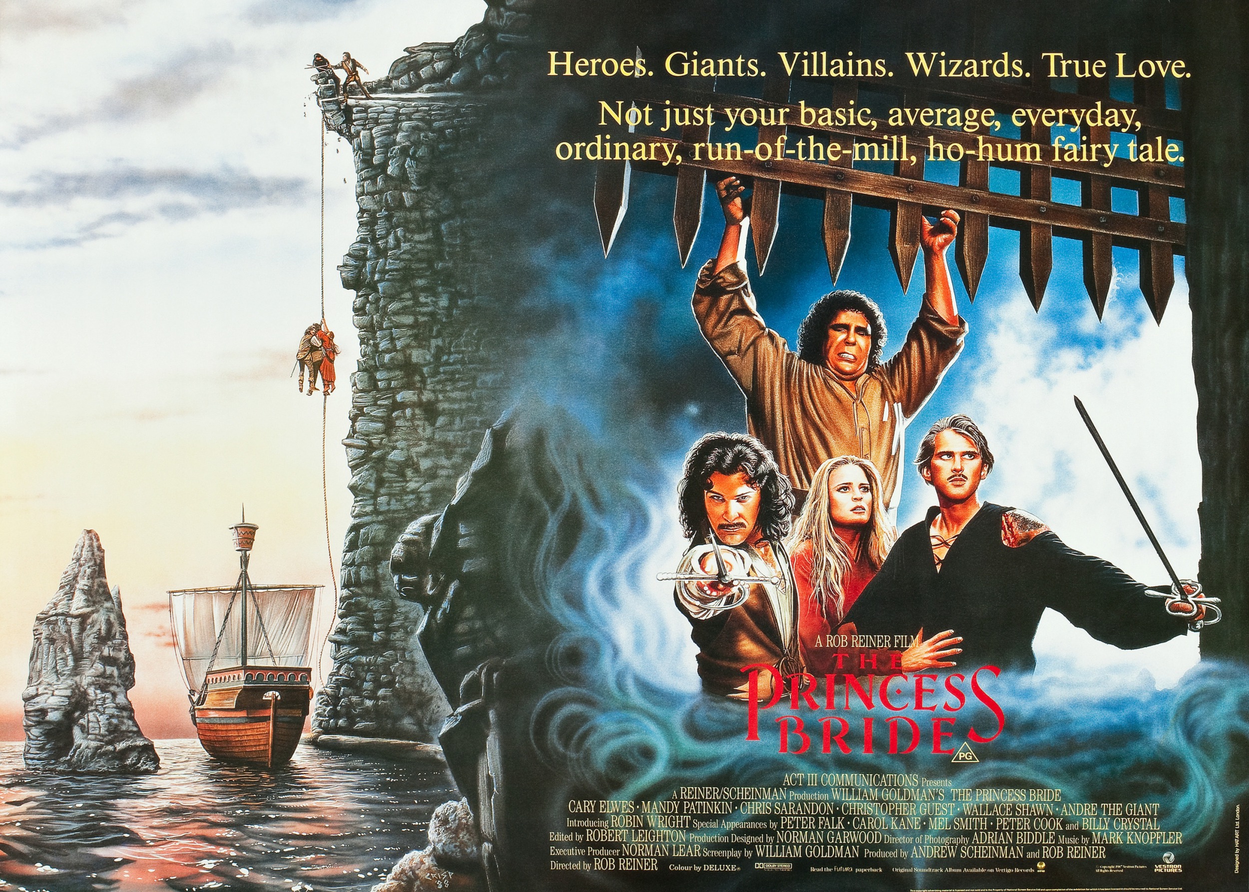 Mega Sized Movie Poster Image for The Princess Bride (#2 of 4)