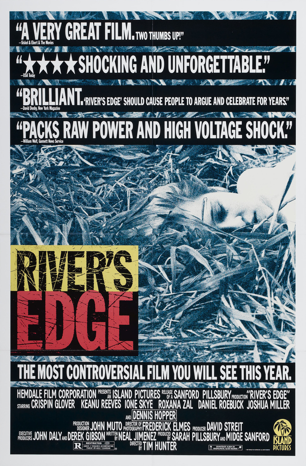 Extra Large Movie Poster Image for River's Edge 