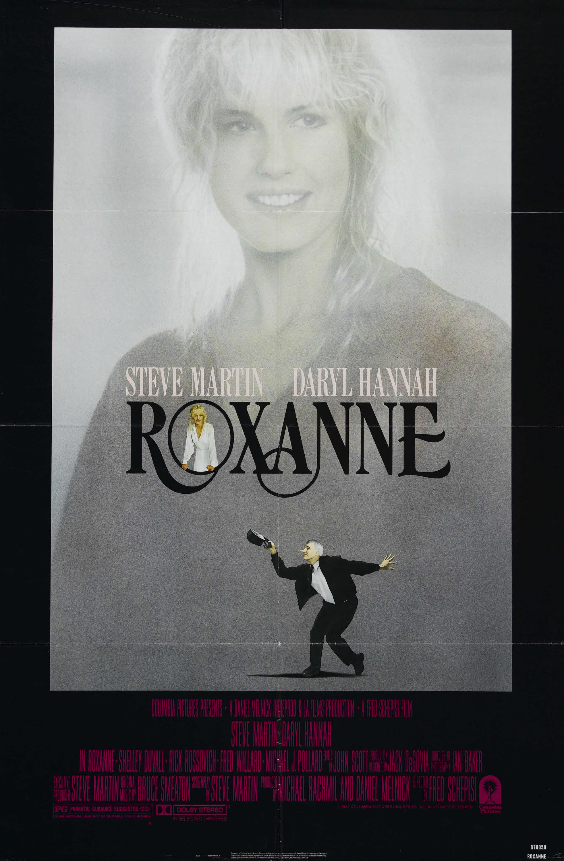 Mega Sized Movie Poster Image for Roxanne (#1 of 3)