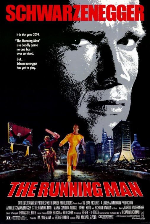 The Running Man Movie Poster