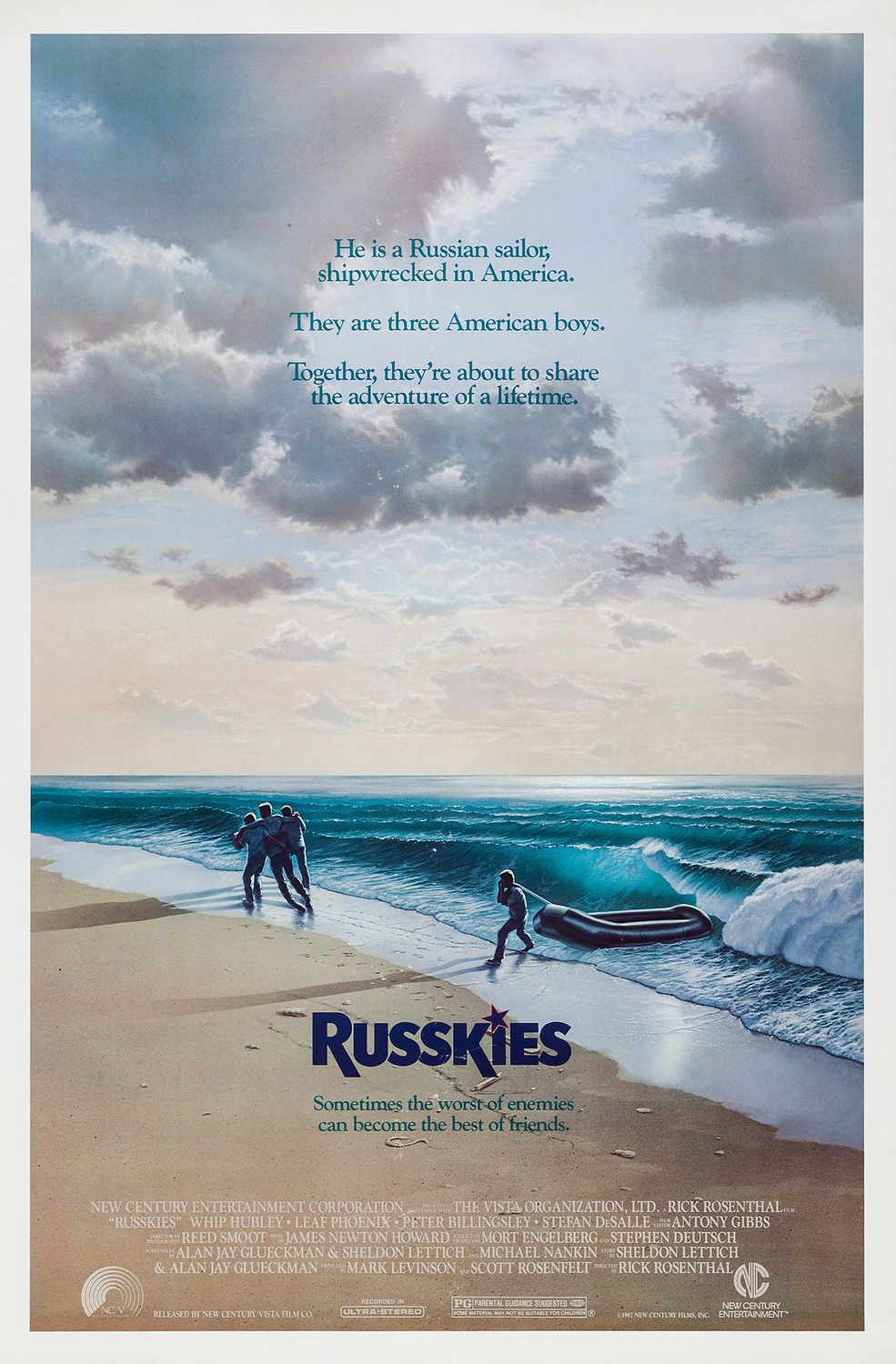 Extra Large Movie Poster Image for Russkies (#1 of 2)