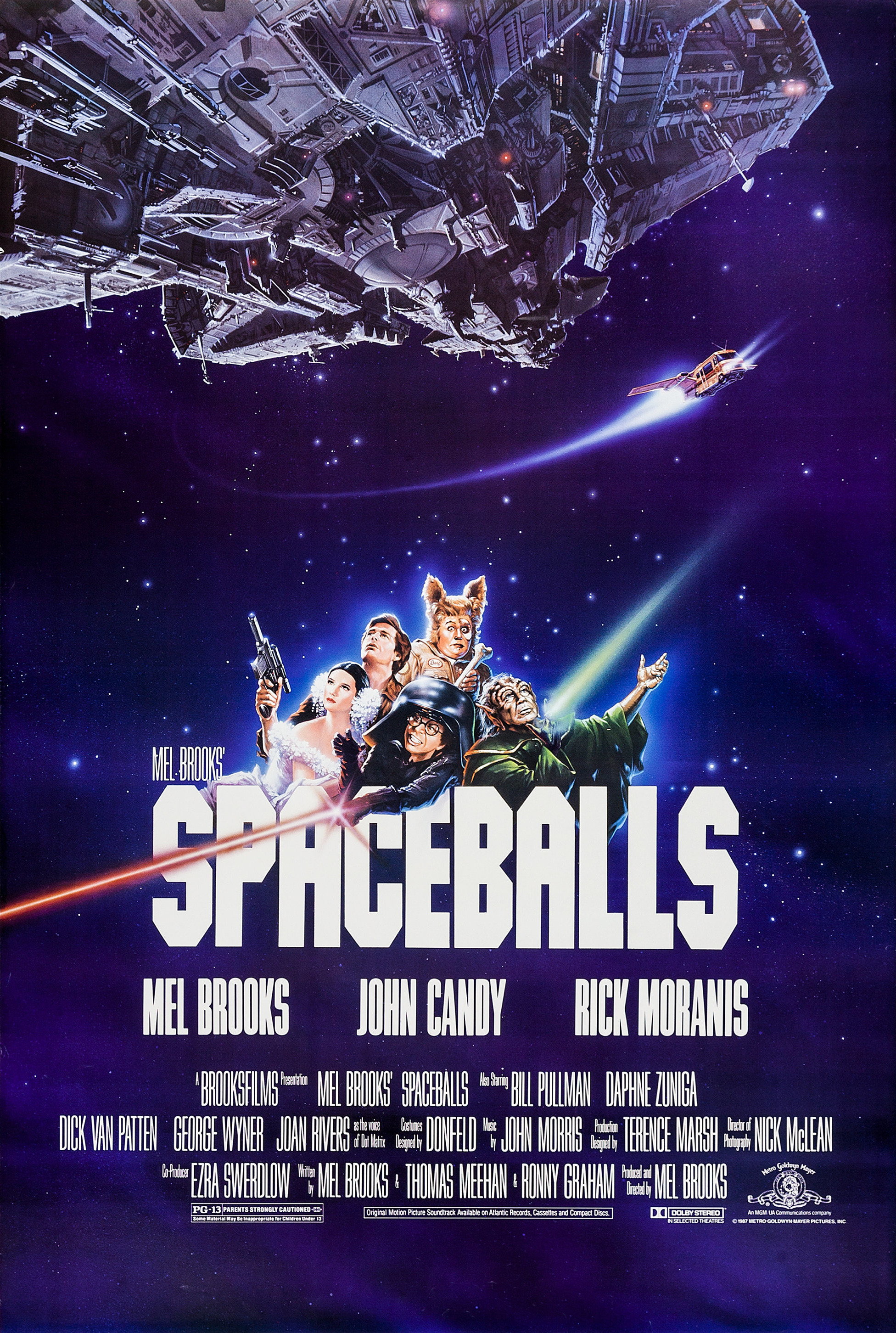 Mega Sized Movie Poster Image for Spaceballs (#2 of 2)