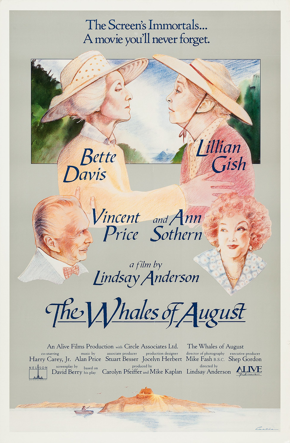 Extra Large Movie Poster Image for The Whales of August (#1 of 3)