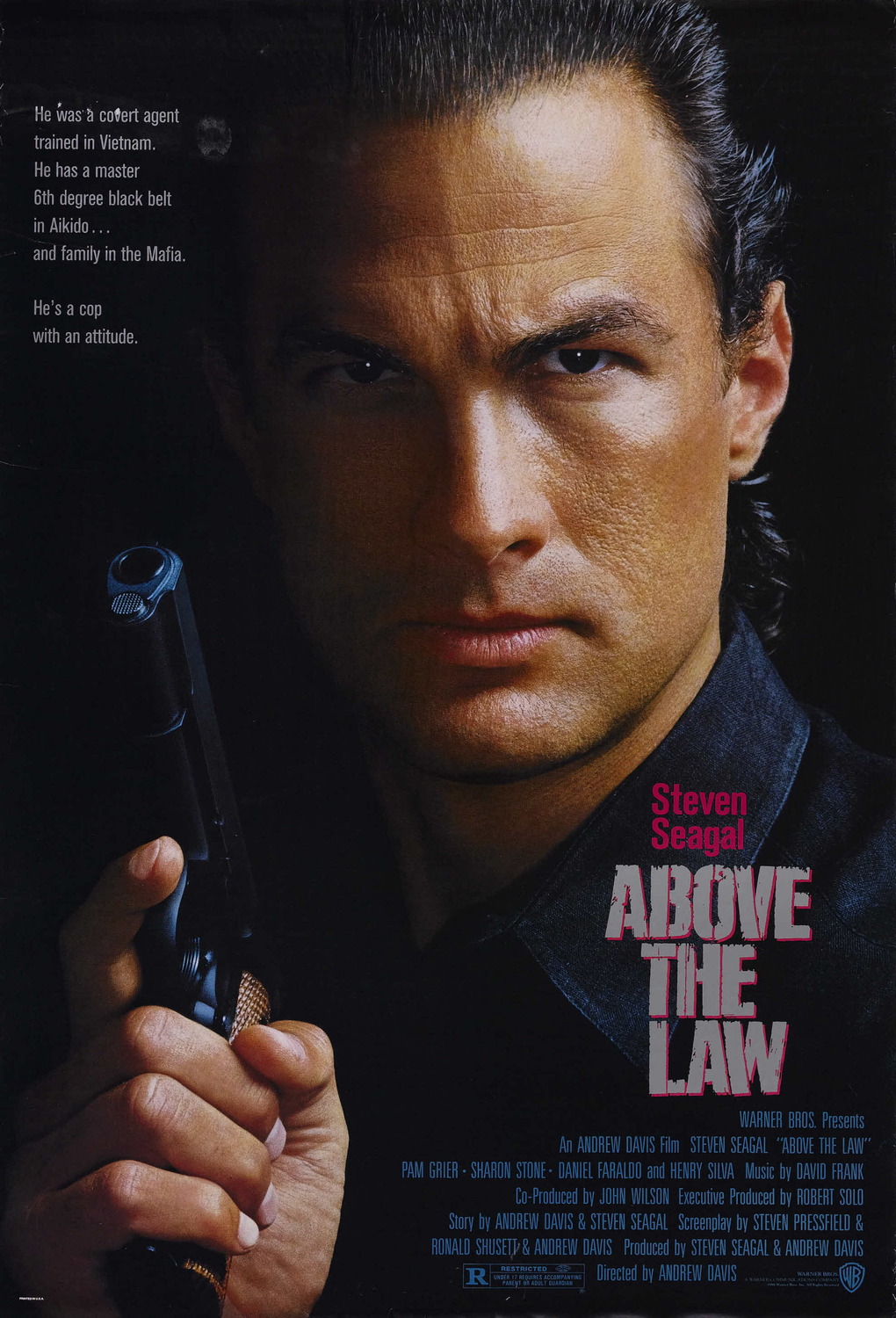 Extra Large Movie Poster Image for Above the Law 