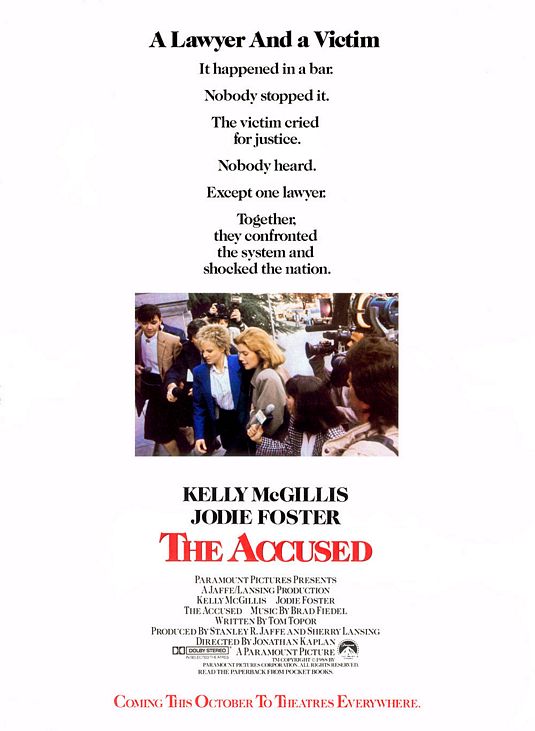 The Accused Movie Poster (#2 of 2) - IMP Awards