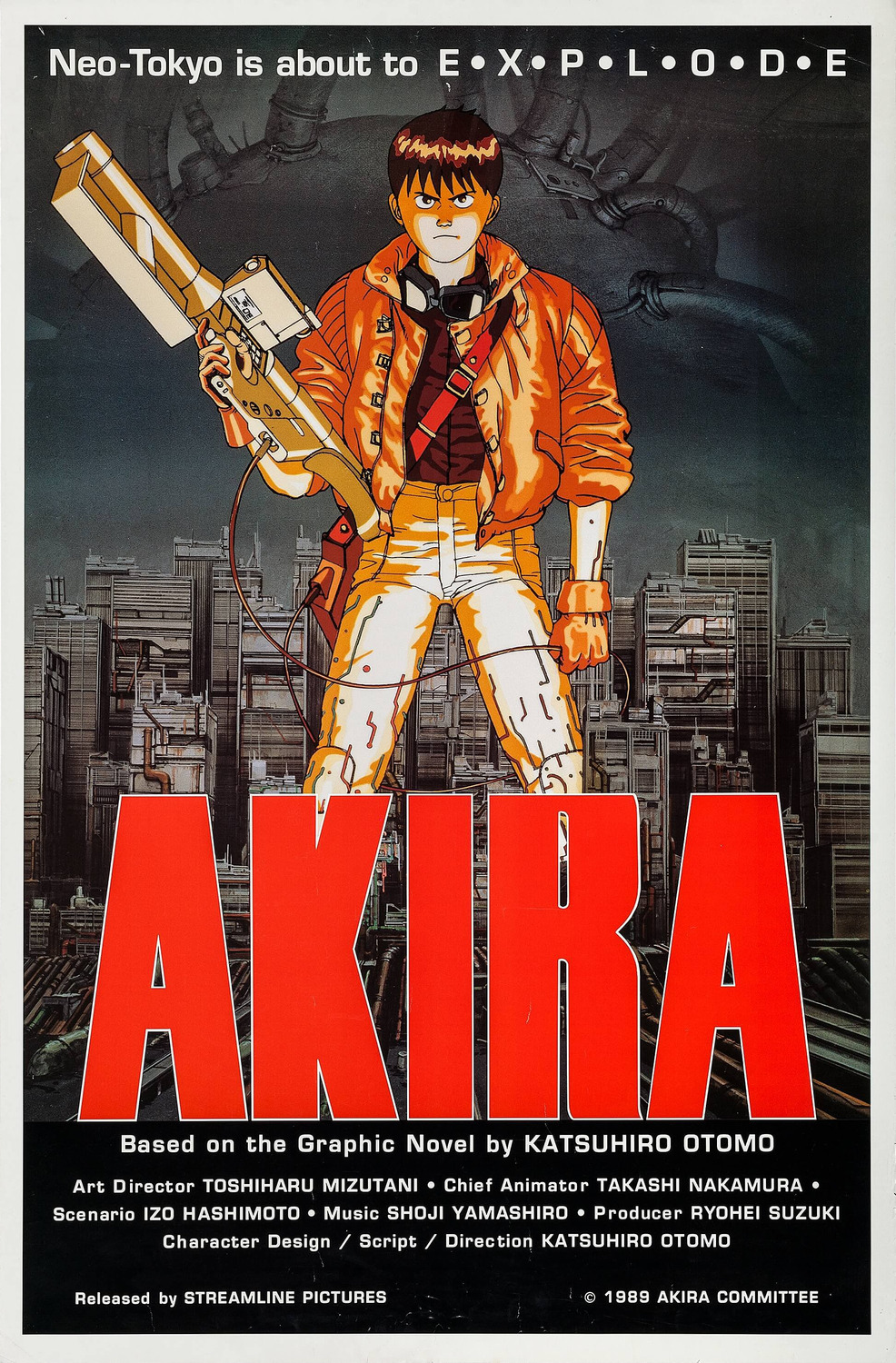 Extra Large Movie Poster Image for Akira (#2 of 4)