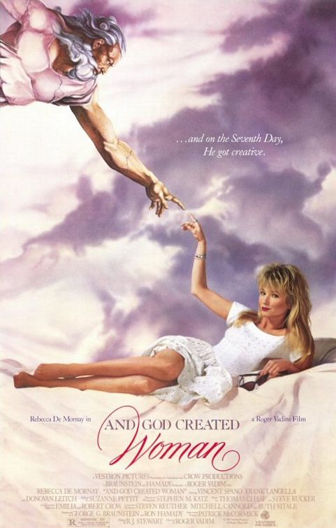 And God Created Woman Poster