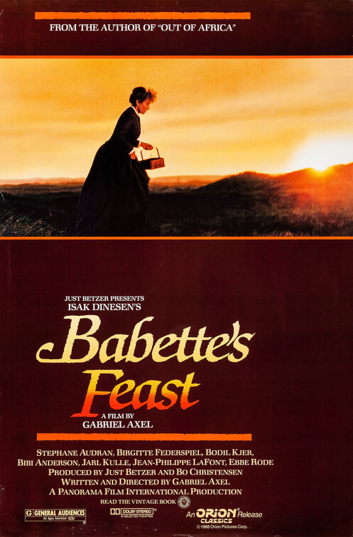 Babette's Feast Movie Poster