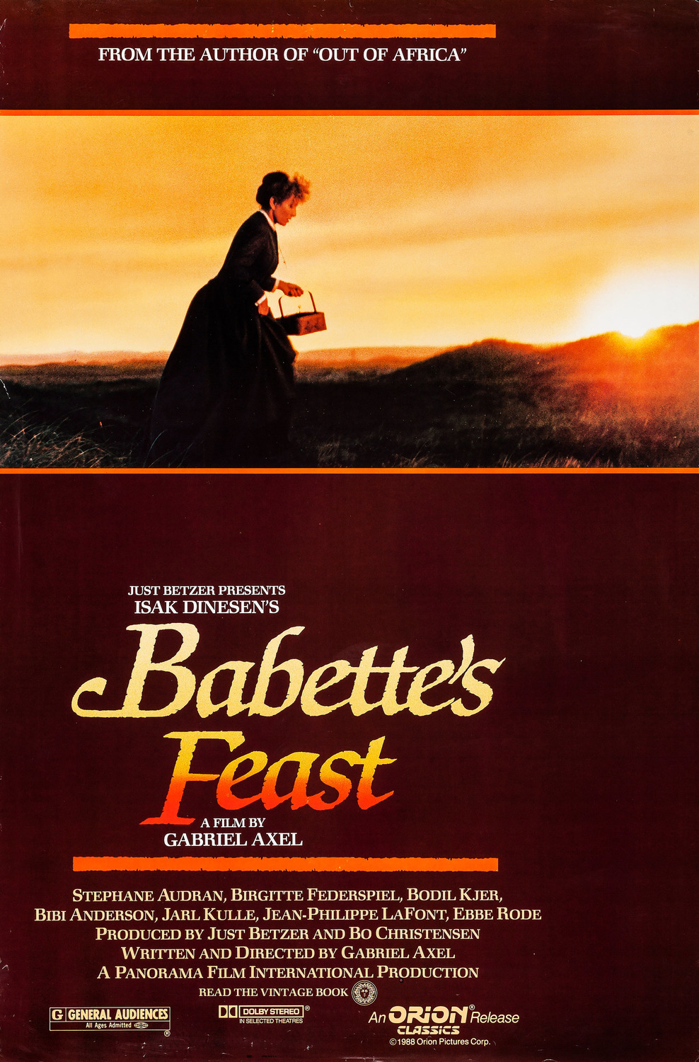 Extra Large Movie Poster Image for Babette's Feast 