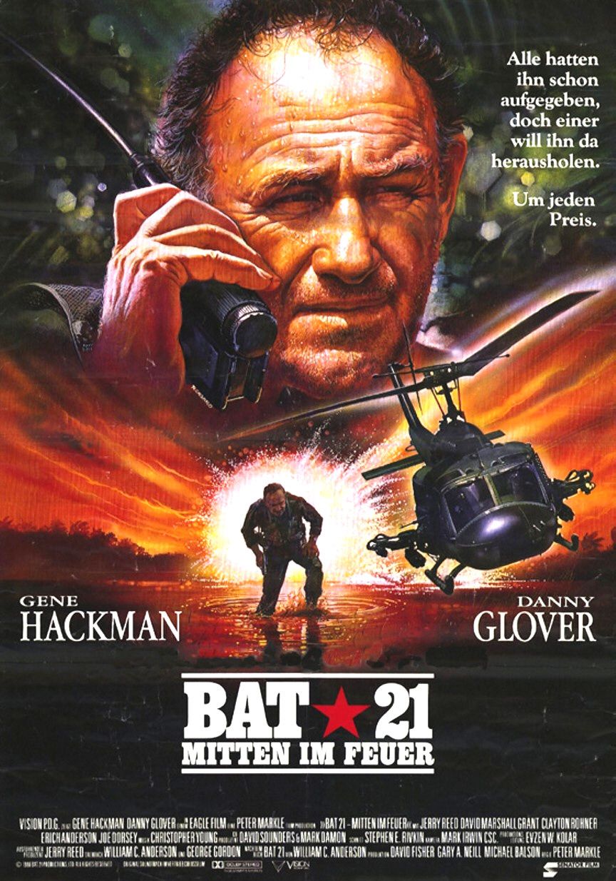 Extra Large Movie Poster Image for Bat 21 (#2 of 2)