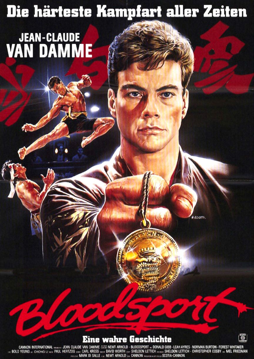 Extra Large Movie Poster Image for Bloodsport (#2 of 2)