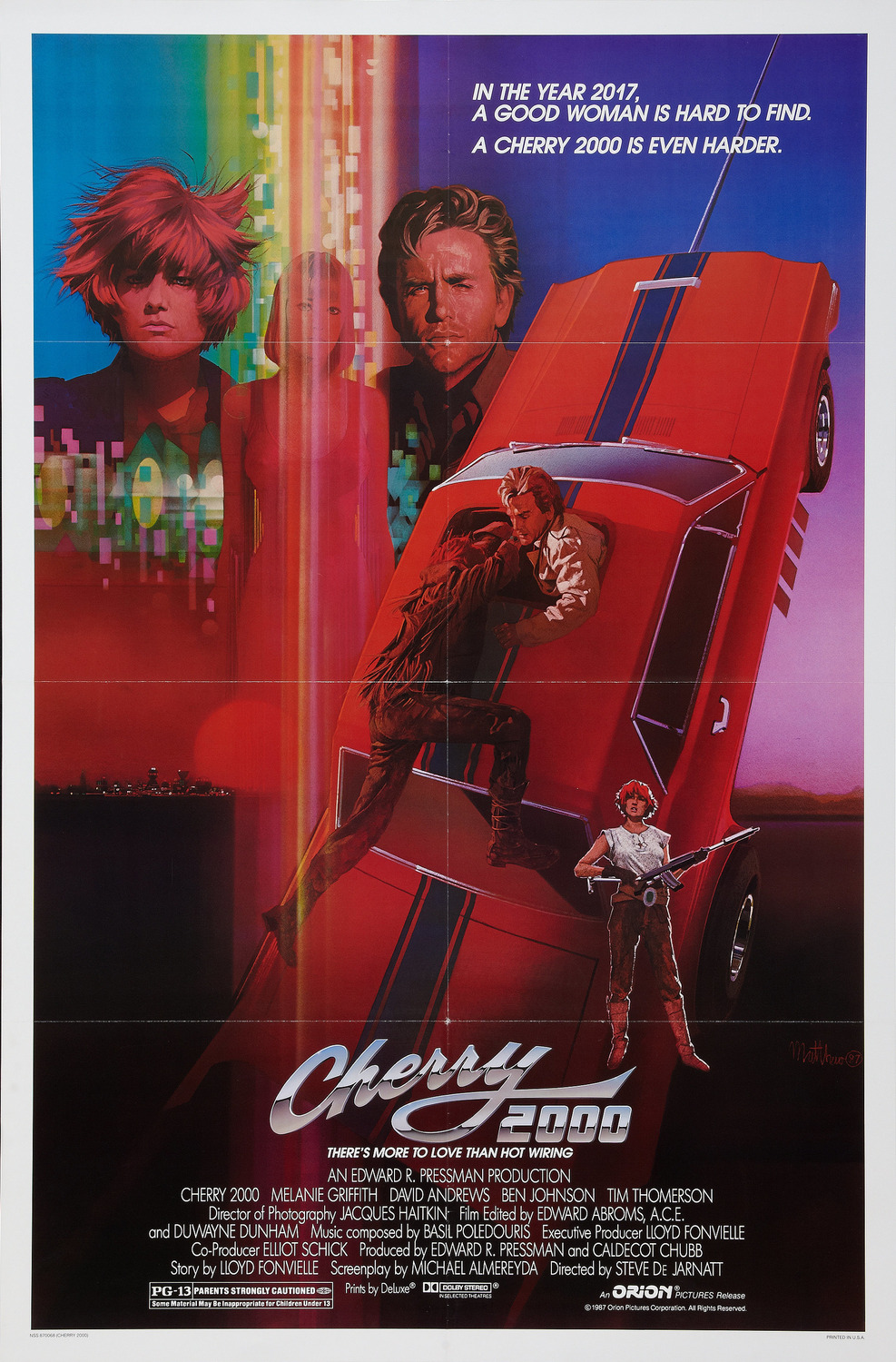Extra Large Movie Poster Image for Cherry 2000 (#1 of 2)
