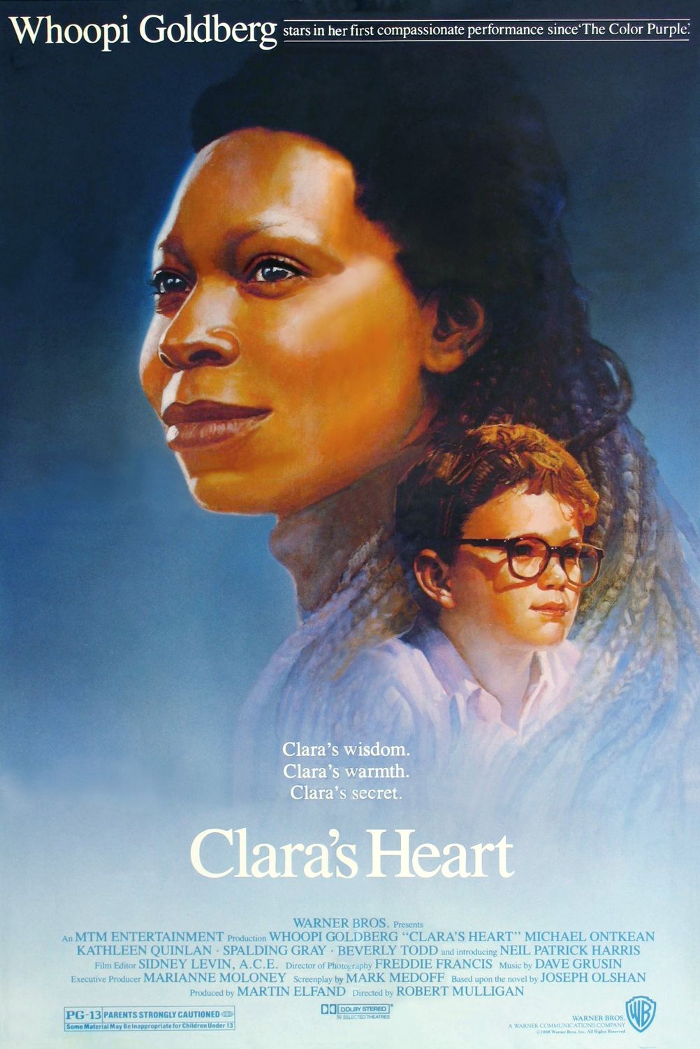 Extra Large Movie Poster Image for Clara's Heart 