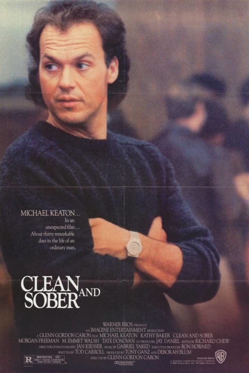 Extra Large Movie Poster Image for Clean and Sober (#1 of 2)