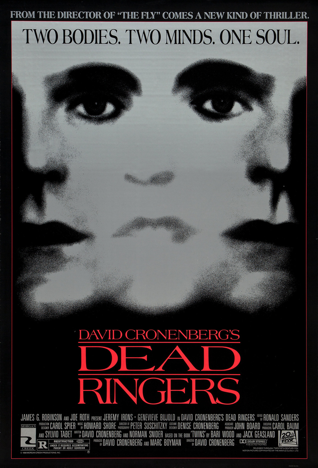 Extra Large Movie Poster Image for Dead Ringers (#1 of 3)