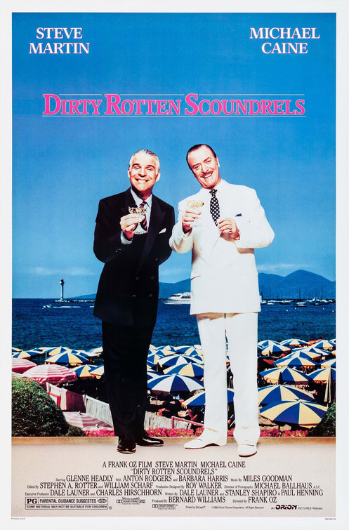 Dirty Rotten Scoundrels Movie Poster