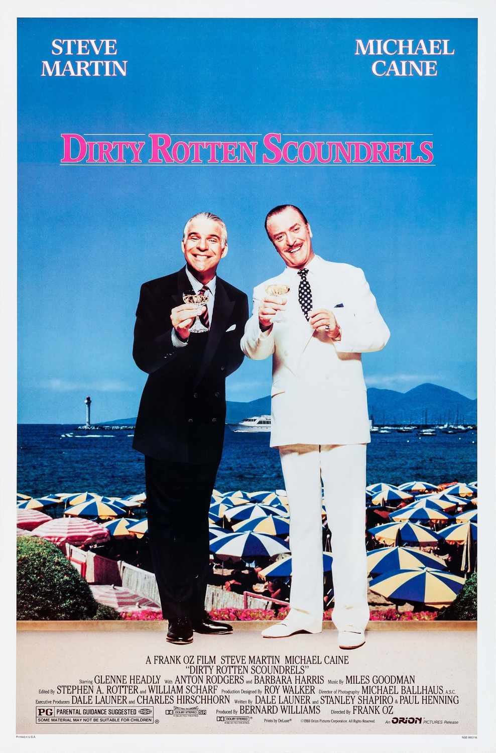 Extra Large Movie Poster Image for Dirty Rotten Scoundrels 