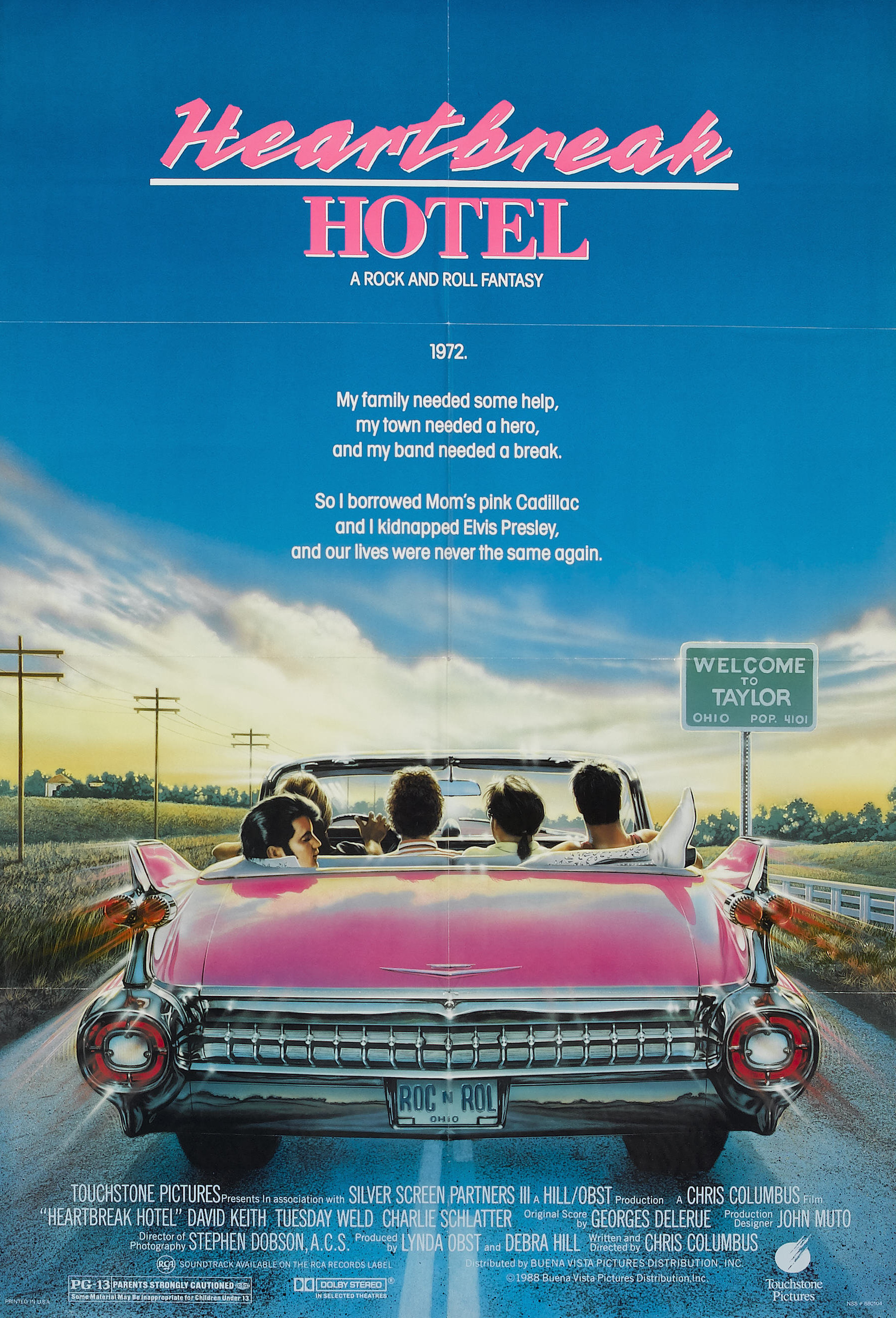 Mega Sized Movie Poster Image for Heartbreak Hotel 