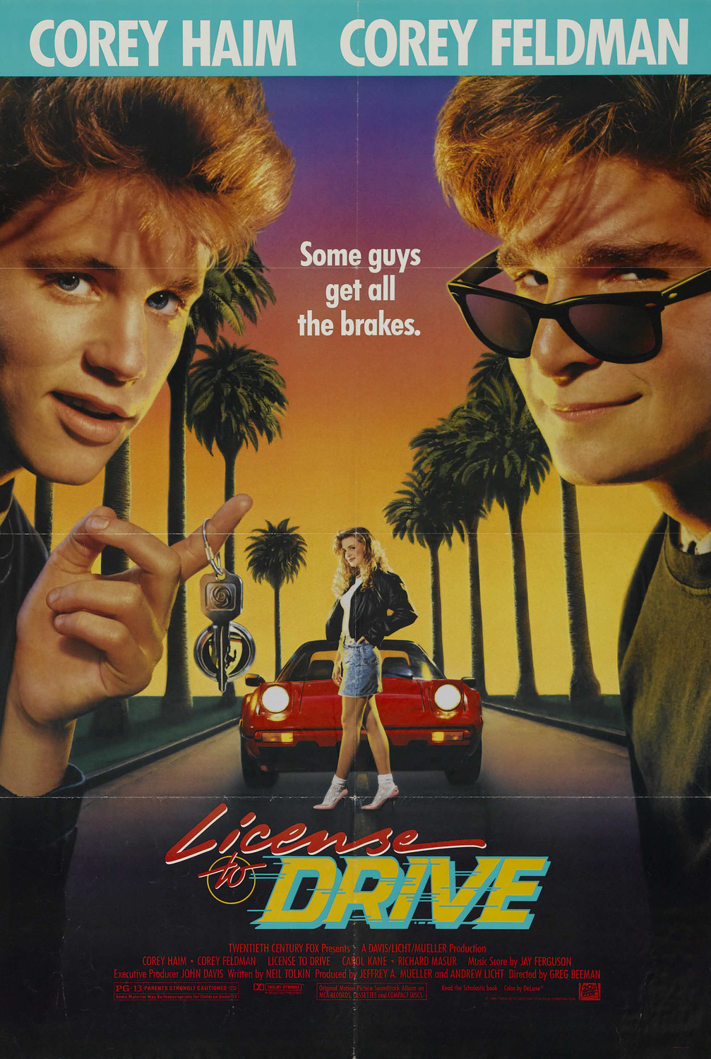 Extra Large Movie Poster Image for License to Drive 
