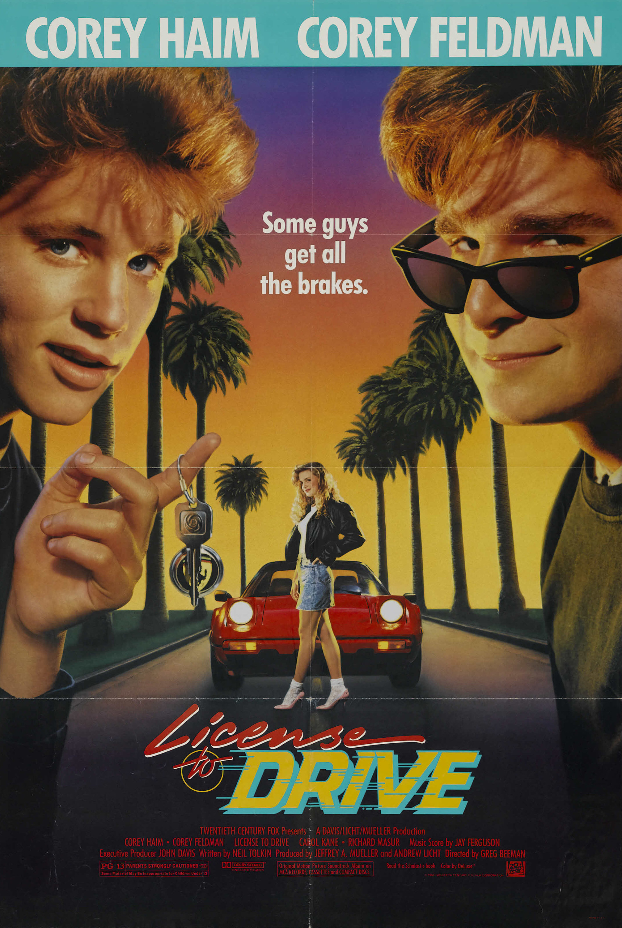 Mega Sized Movie Poster Image for License to Drive 