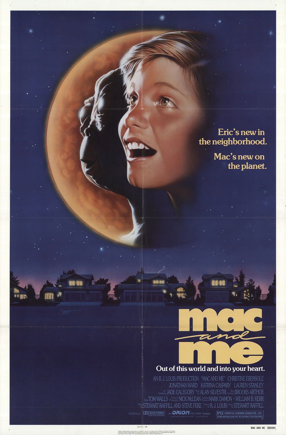 Extra Large Movie Poster Image for Mac and Me 