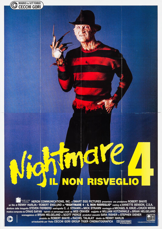 A Nightmare on Elm Street 4: The Dream Master Movie Poster