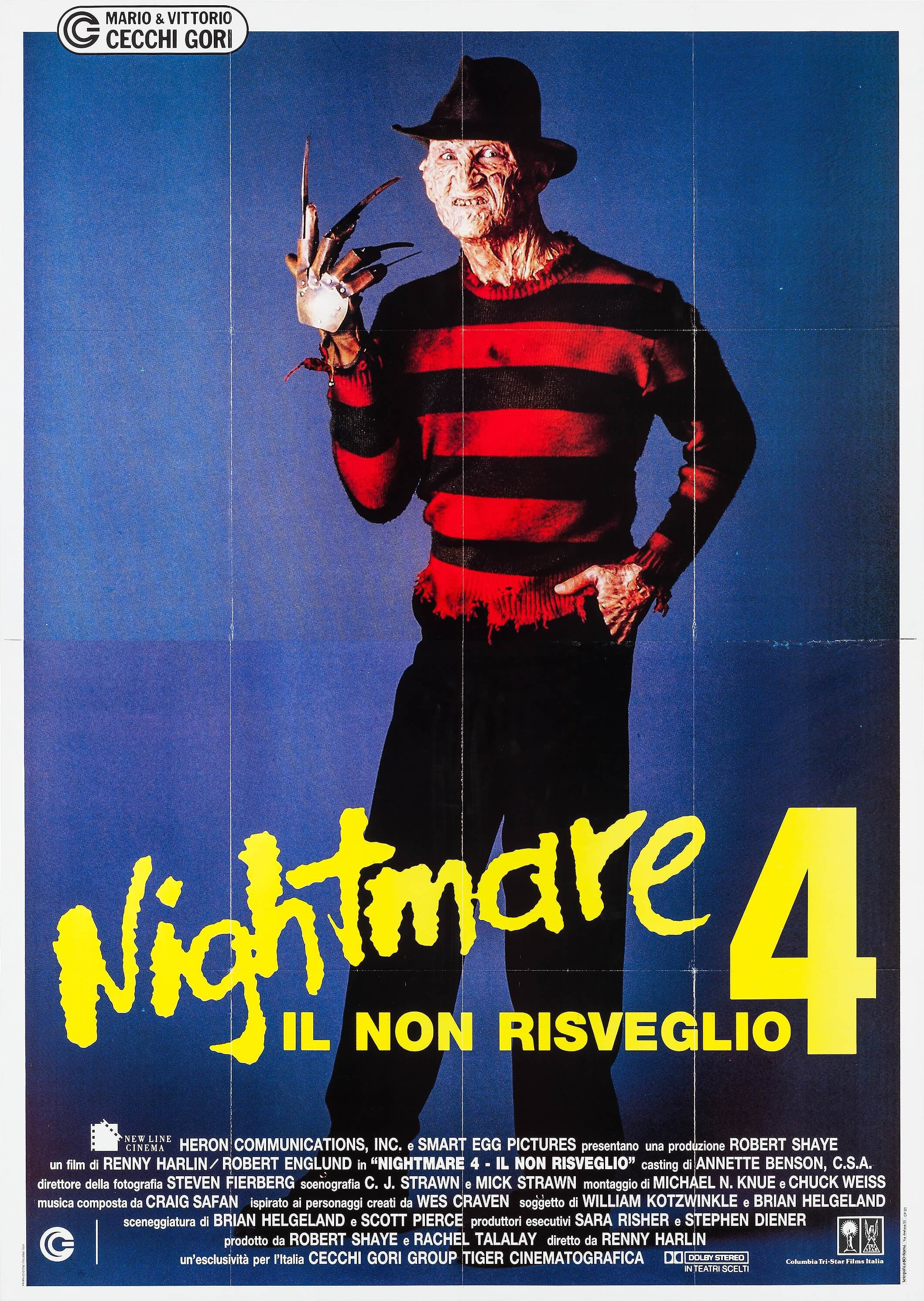 Mega Sized Movie Poster Image for A Nightmare on Elm Street 4: The Dream Master (#4 of 5)