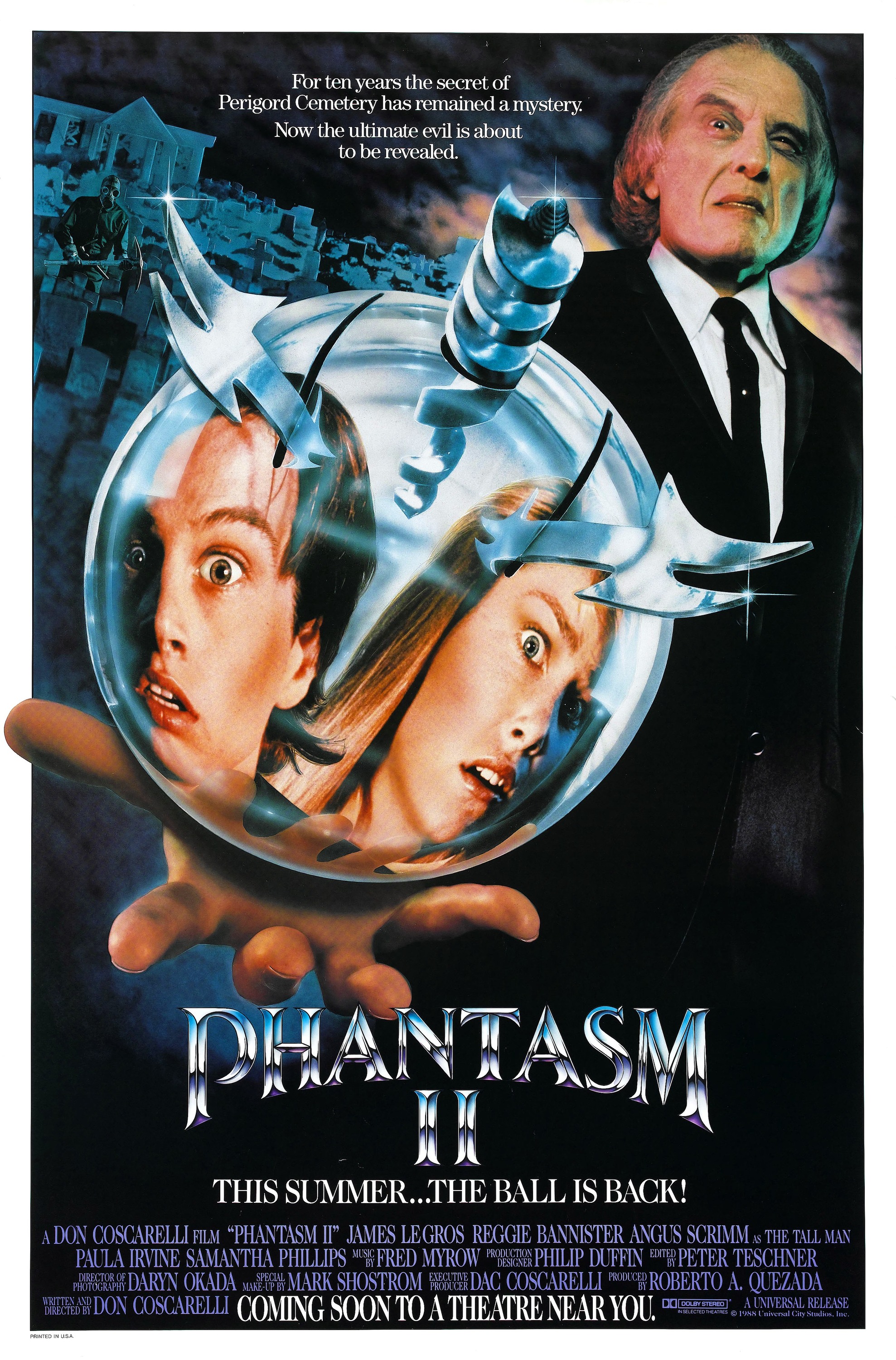 Mega Sized Movie Poster Image for Phantasm II 