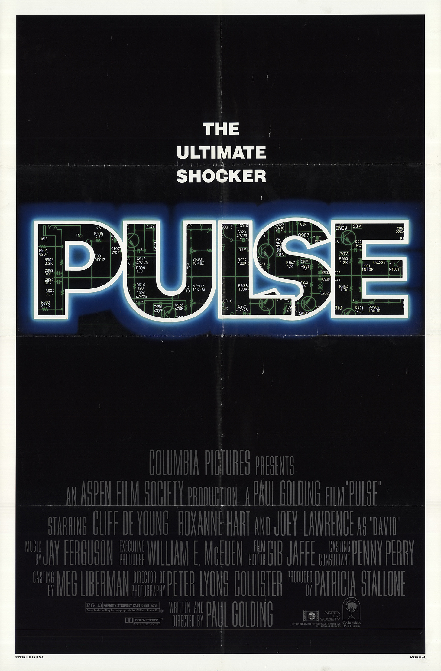 Mega Sized Movie Poster Image for Pulse 