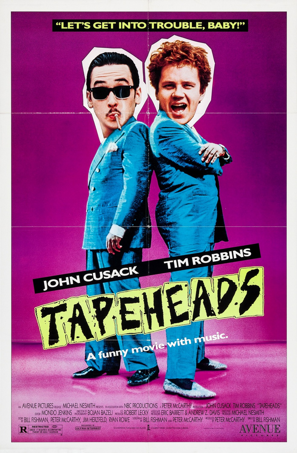 Extra Large Movie Poster Image for Tapeheads 